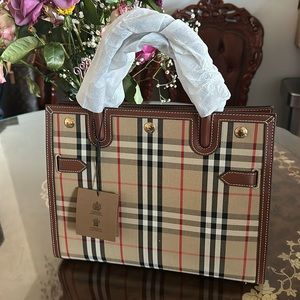 SOLD Burberry Tote NWT